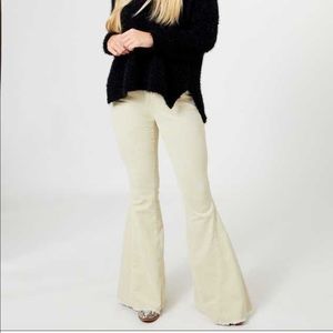 Altar’d State Ella Corduroy Flare Pants- NWT